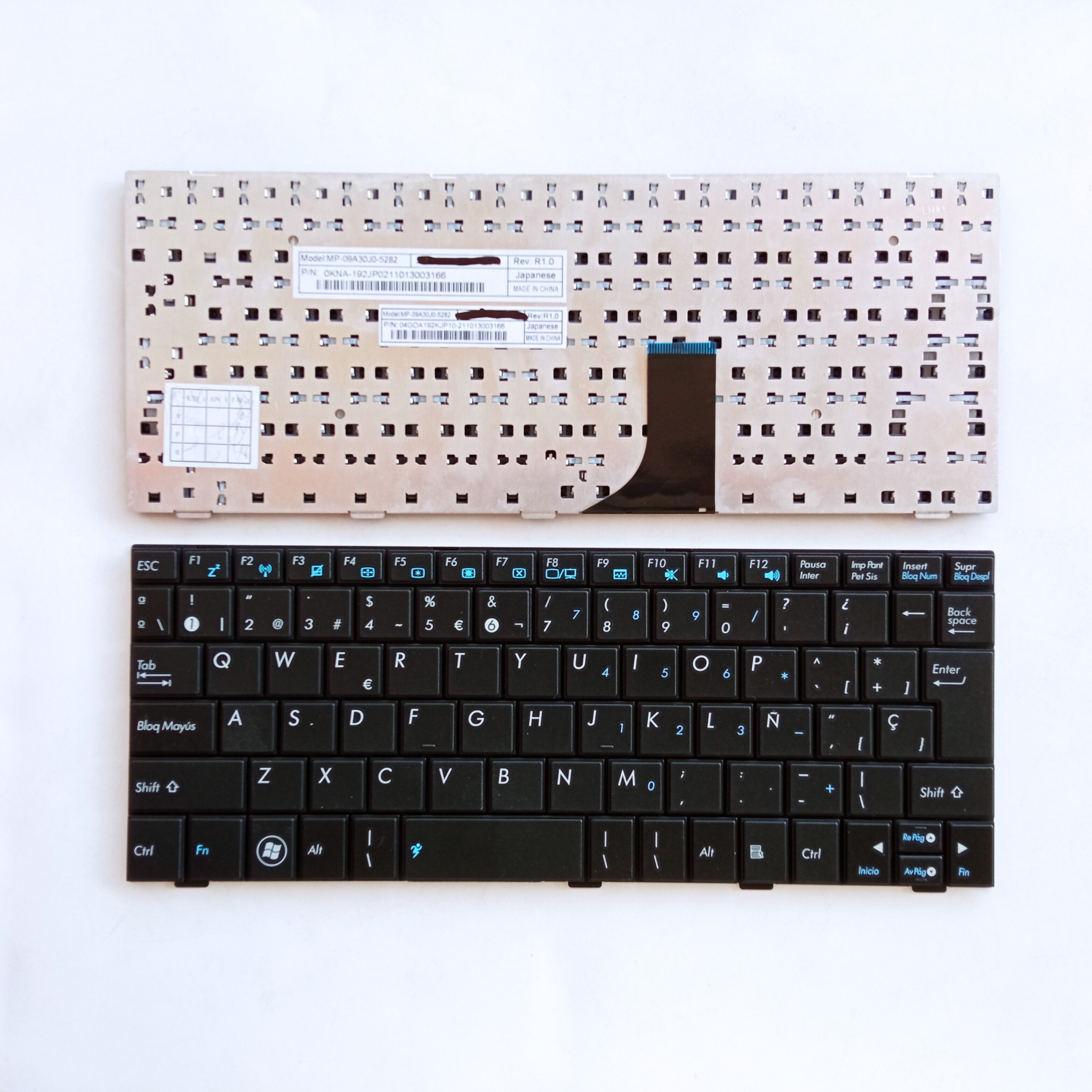 Picture of New Replacement Laptop Keyboard For ASUS 1005/1005HA BLACK SP Layout